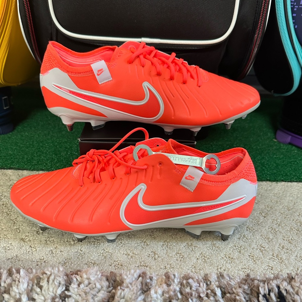 BNWOB Nike Tiempo Legend 10 Elite Hot Lava SG Pro Player HF4373-800 Mens Size 13